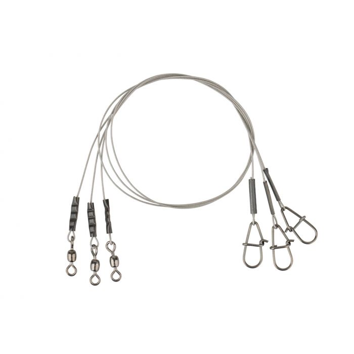 Savage Gear Carbon49 Trace Swivel/Needle Snap (3 stk.)