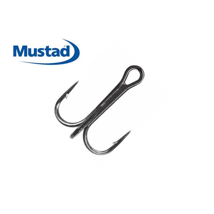Mustad Ultrapoint Round Bend Treble Hook TR78NP-BN