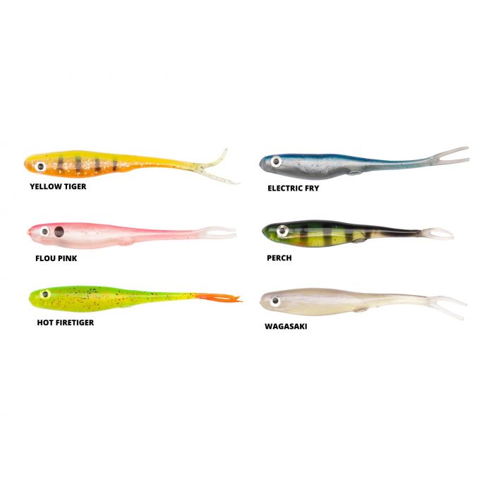Berkley Urban Powerbait Hollowbelly V-Tail 7,5 cm