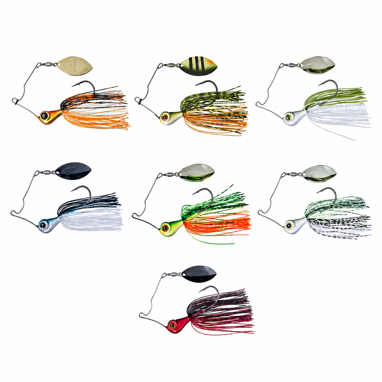 Gunki Gennaker 3/8 Spinnerbait 2-Pack