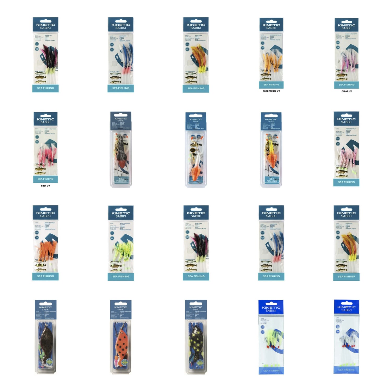 Havforfang Bundle – 10 stk. Assorteret