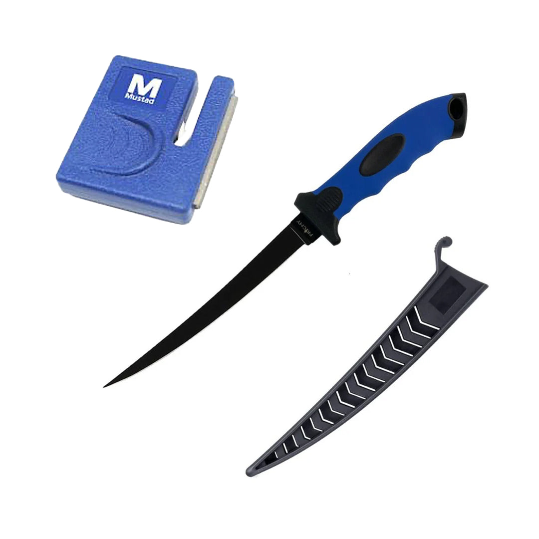 Frichy Filetkniv Stainless M/Ergonomisk Greb Inkl. Sliber