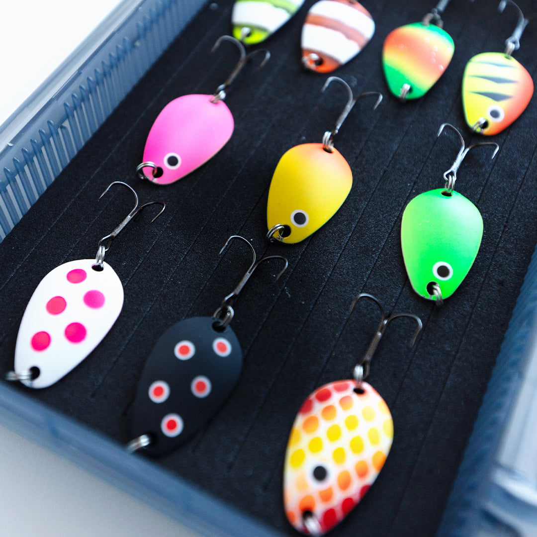 Justfishing Put & Take Boks 5# - Guldblinket Favoritter