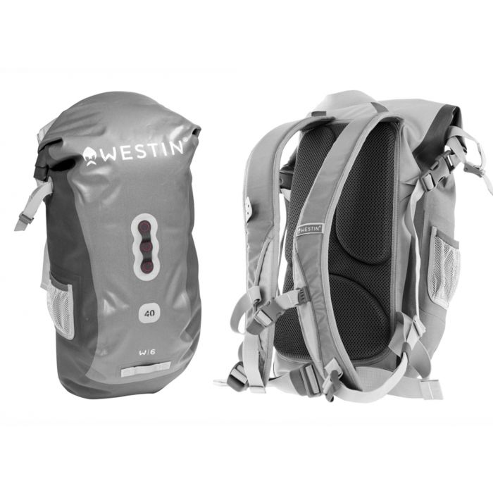 Westin W6 Roll-Top Backpack Silver/Grey 40L