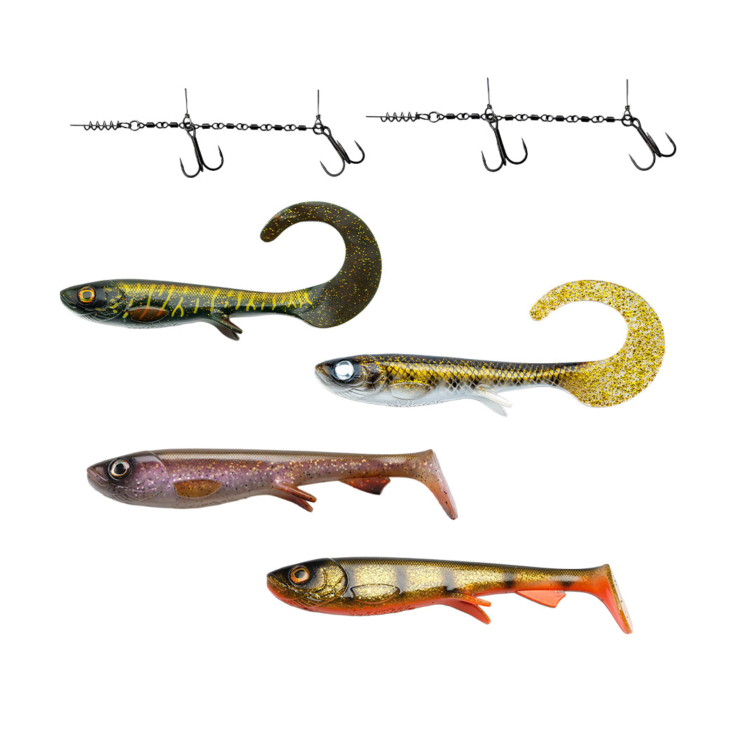Wolfcreek Gedde Favoritter Pakken 20-22cm