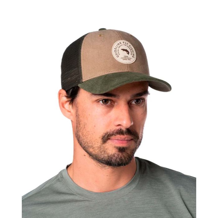 Guideline Badge Trucker Cap - Forest