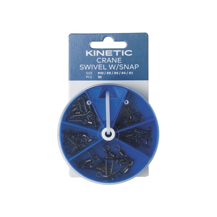Kinetic Crane Swivel Snap Assortment