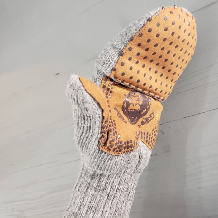 Fish Monkey Wooly Mitten