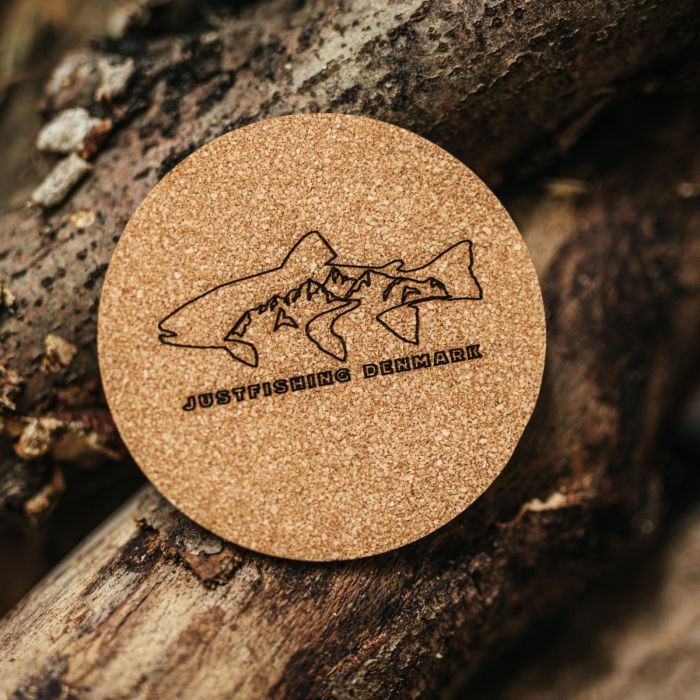 Justfishing Kork Coasters 2 stk. - Fars dag 2025