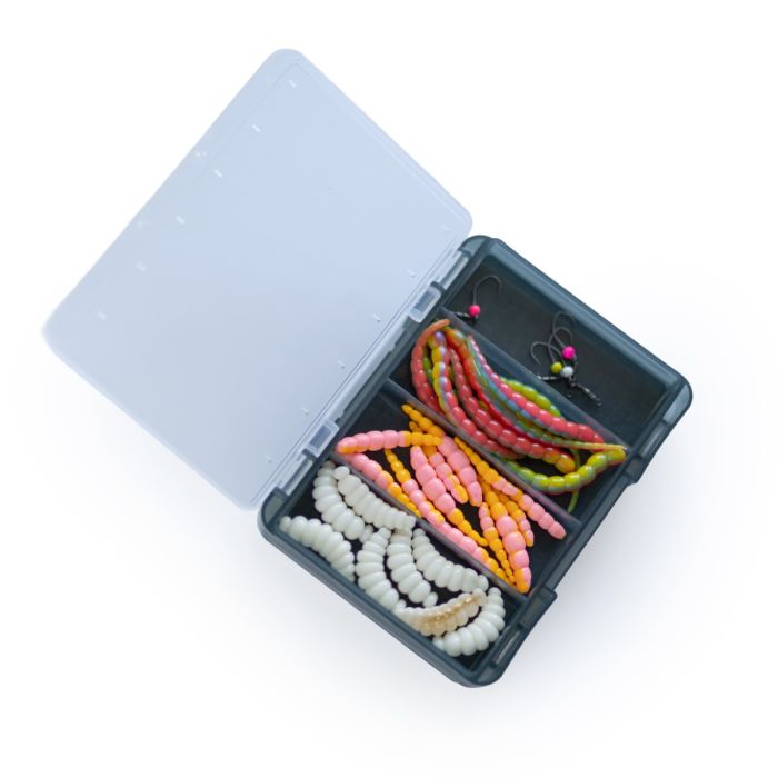 Justfishing Put & Take Boks 3# - Gummidyr Og MikroBlink
