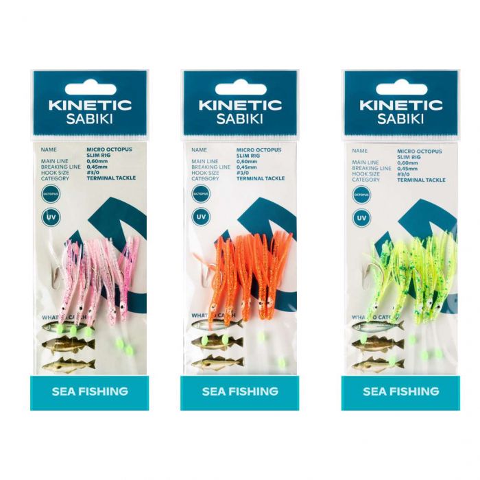 Kinetic Sabiki Micro Octopus Slim Makrel