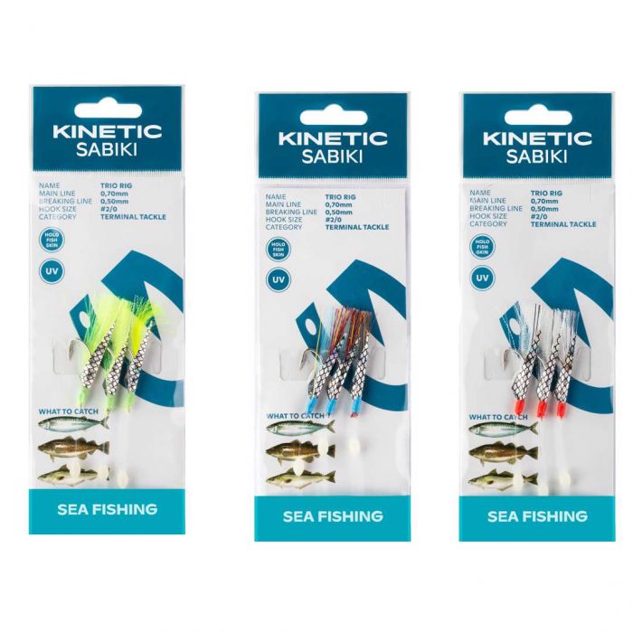 Kinetic Sabiki Trio Makrel