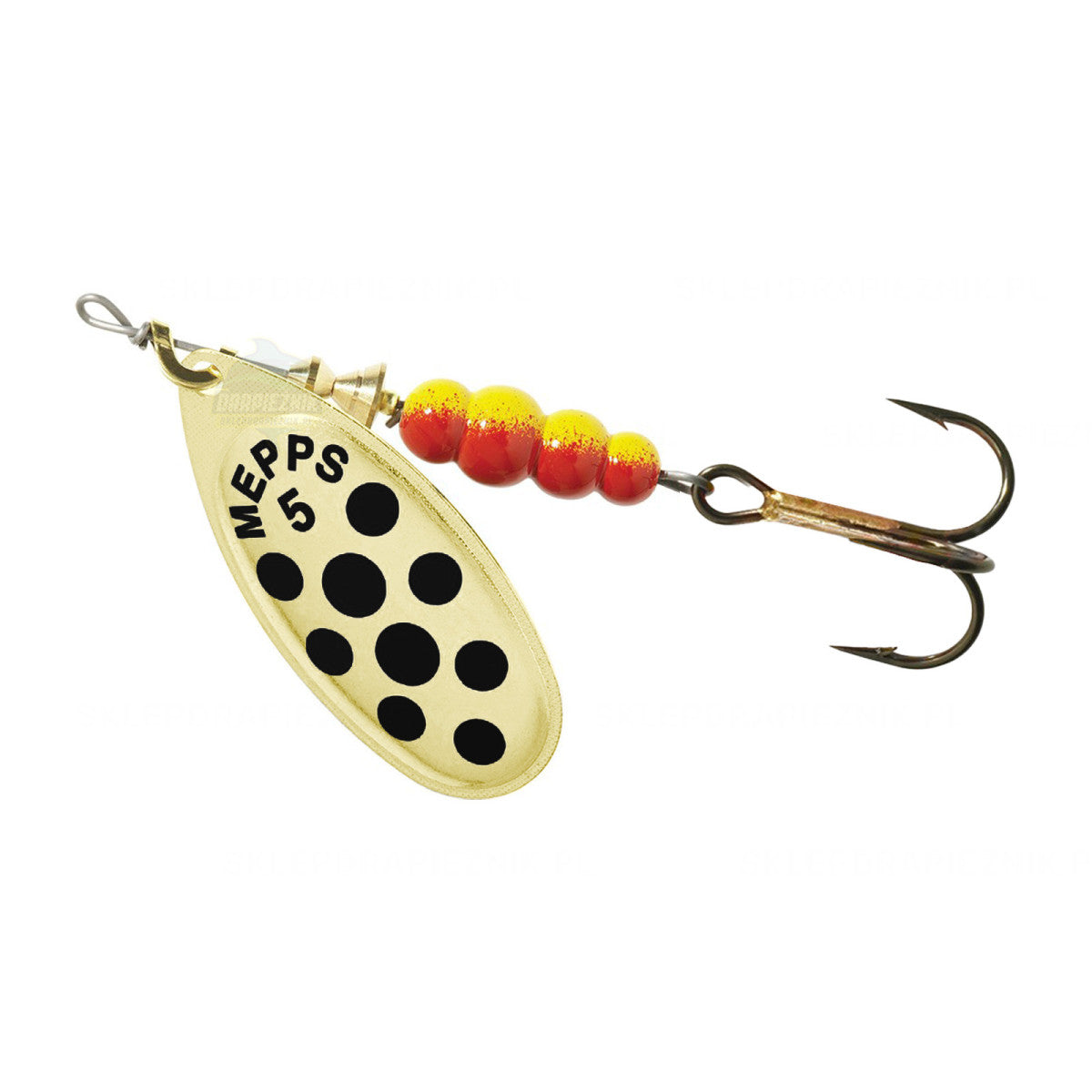 Mepps Aglia Dec Gold/Black No. 5