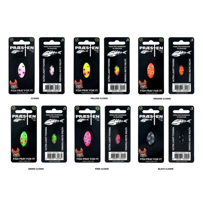 Præsten MIcro 1,8g Clown Collection