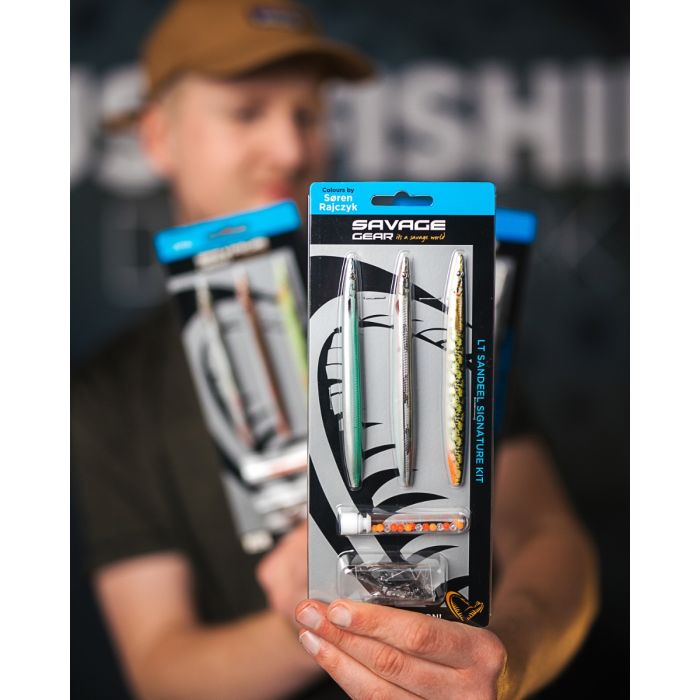 Savage Gear 3D Line Thru Sandeel – Signature Kit