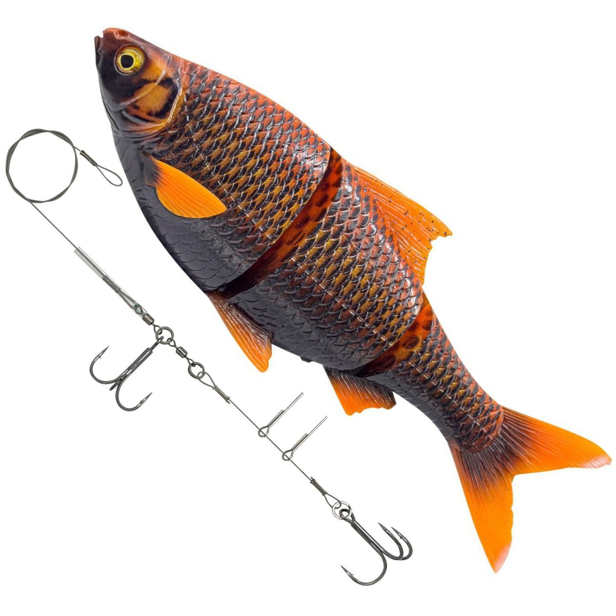 Savage Gear 3D LT Roach 18 cm 80 g SS Black med kroge