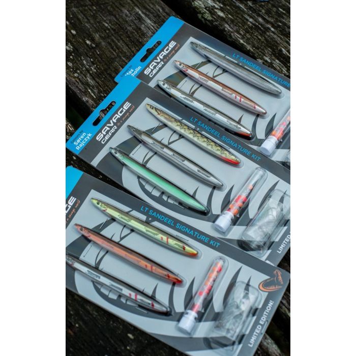 Savage Gear 3D Line Thru Sandeel – Signature Kit