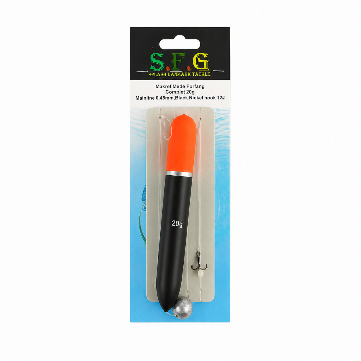 SFG Makrel Flåd Rig 20g