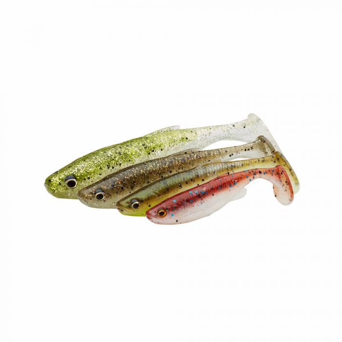 Savage Gear Fat Minnow T-Tail Clear Water Mix