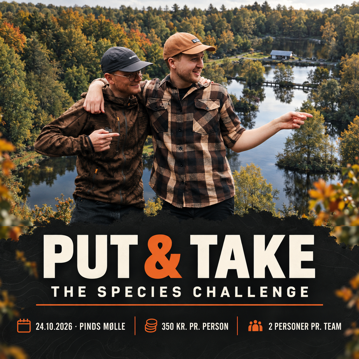 Put & Take: The Species Challenge 2026 ved Pinds Mølle