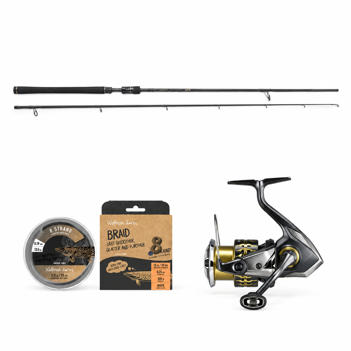 Westin W3 Powerlure Sustain Premium Gedde Combo