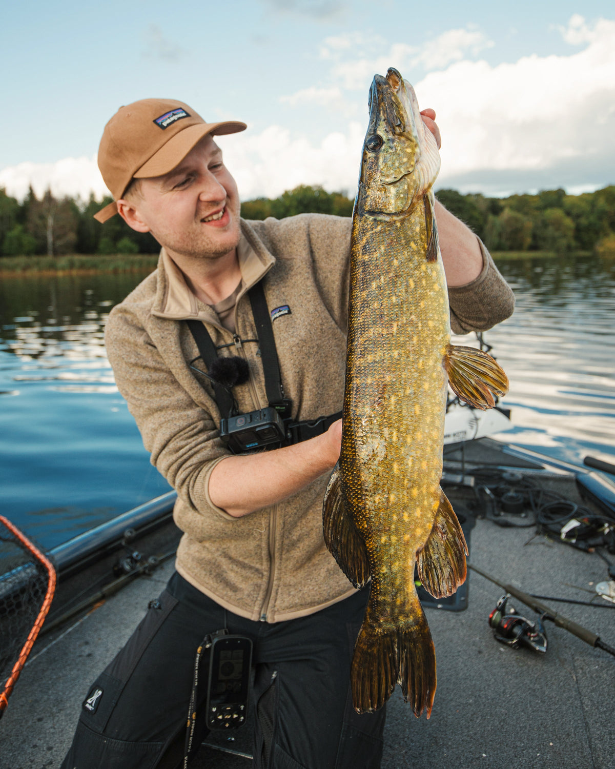 Geddefiskeri med Justfishing