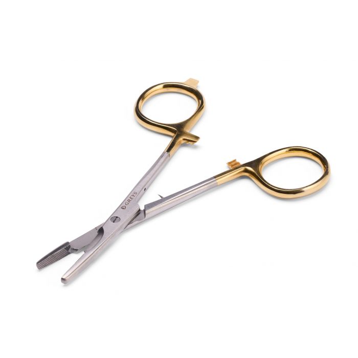 Greys Forceps Straight 14cm