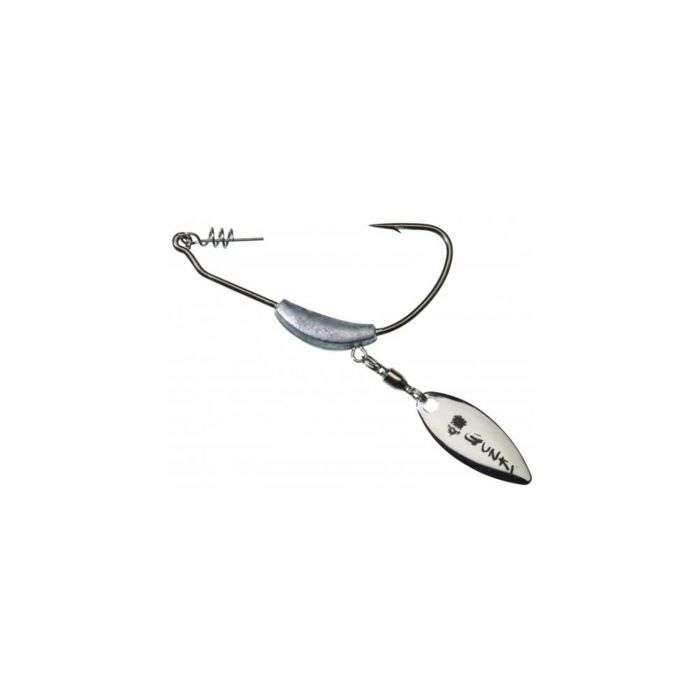 Gunki Loaded Texan Hook/Spinner 2pack