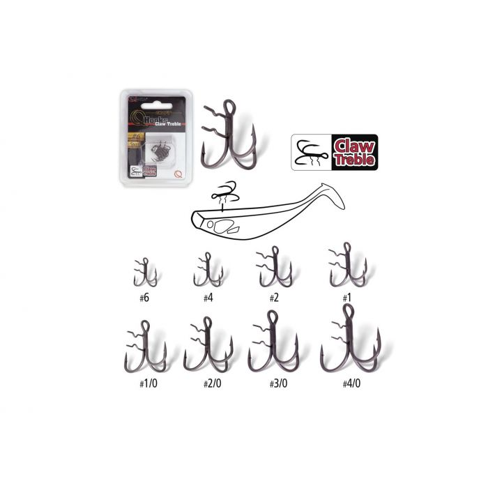 Quantum Claw Treble Hooks
