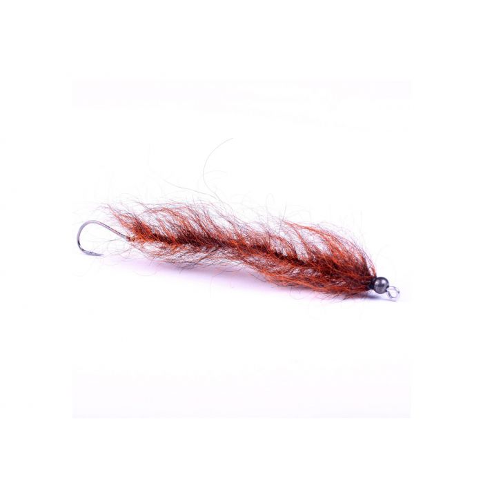 Børstemark Hot Orange/Sort