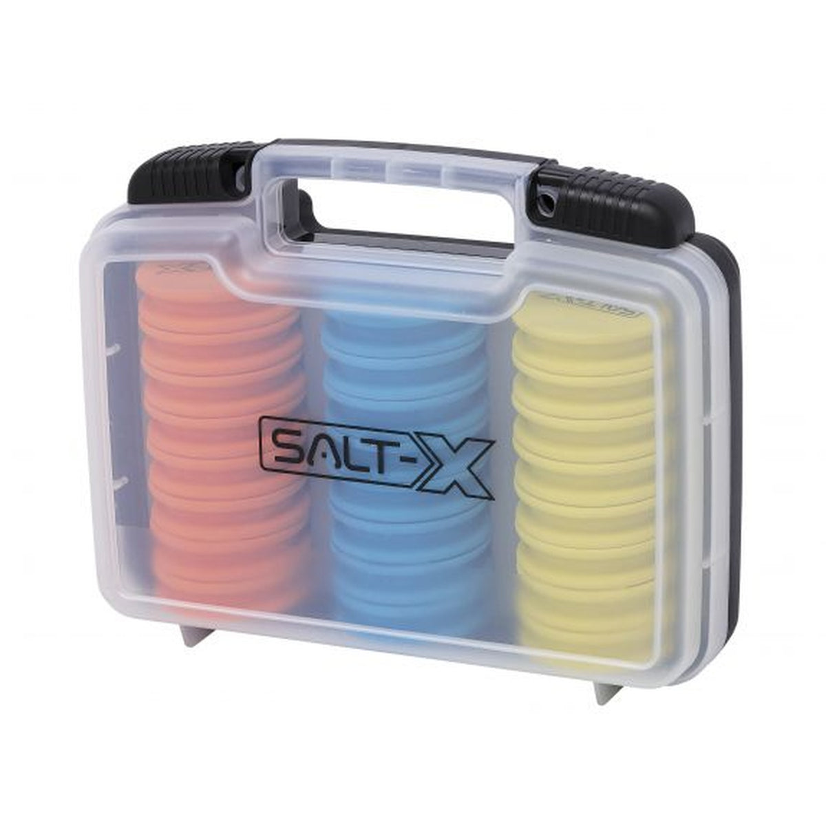 DAM Salt-X Rig Box M med 24 farvede EVA-ruller til forfang