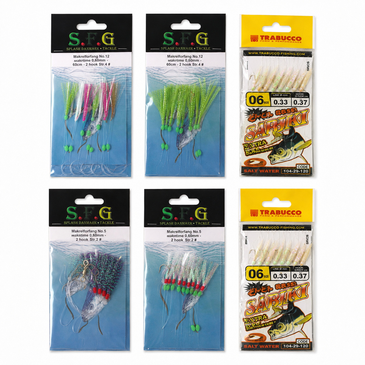 Justfishing Grejpakke #20 – Makrel Rigs