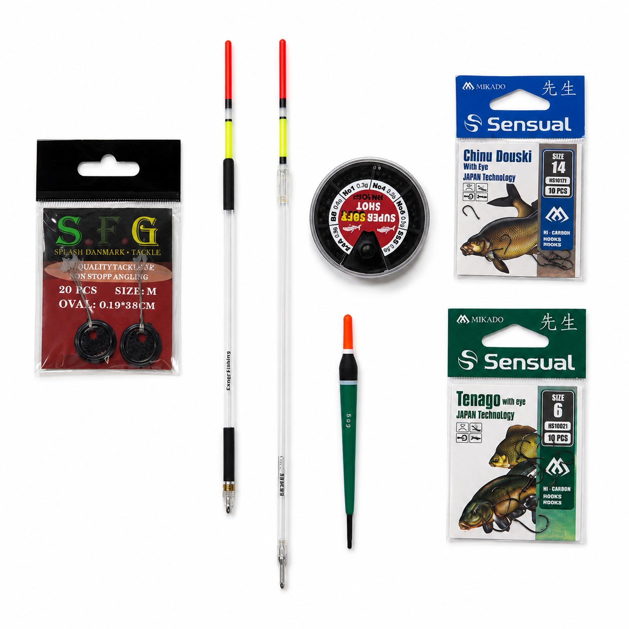 Justfishing Grejpakke #21 – Flåd Starterkit til Medefiskeri