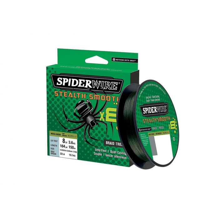Spiderwire Stealth Smooth 8 Moss Green