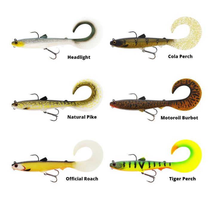 Westin BullTeez Curltail 16cm R2F