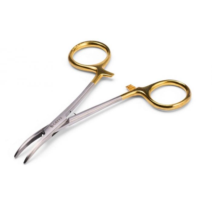 Greys Forceps Curved 14cm