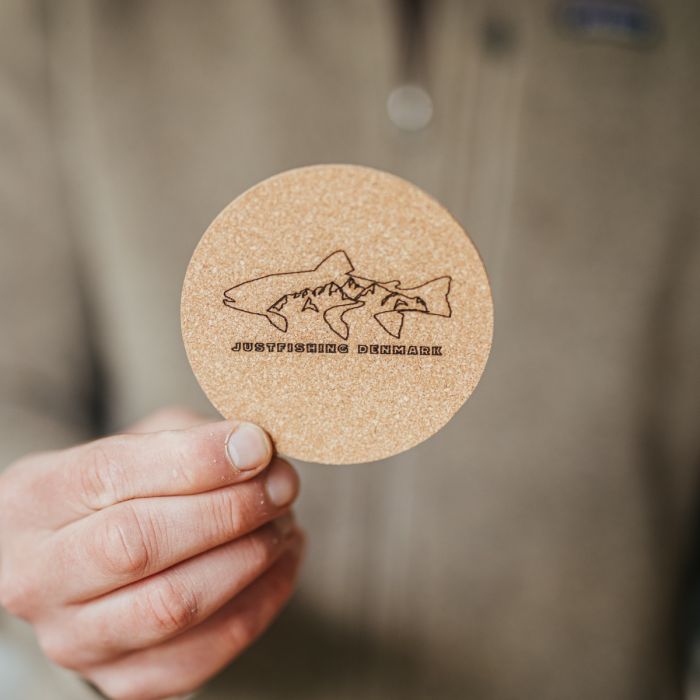 Justfishing Kork Coasters 2 stk. - Fars dag 2025