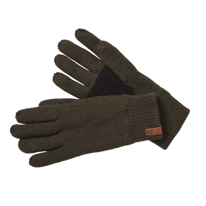 Kinetic Wool Glove Olive Melange