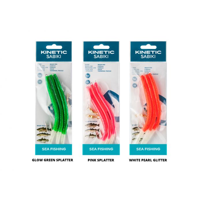 Kinetic Sabiki Makk Colorburst Torsk/Sej