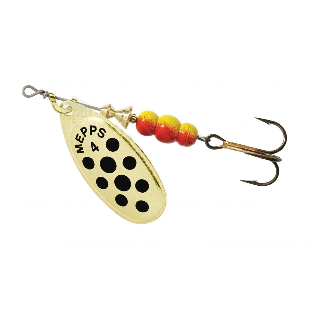 Mepps Aglia Dec Gold/Black No. 4