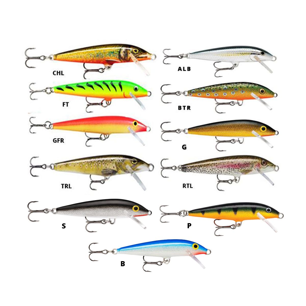 Rapala Original Flydende 7cm