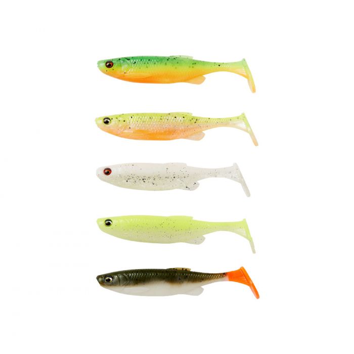 Savage Gear Fat Minnow T-Tail Dark Water Mix