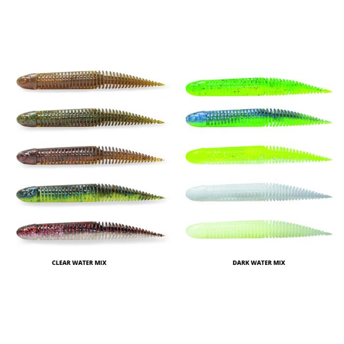 Savage Gear Ned Dragon Tail Slug Mix