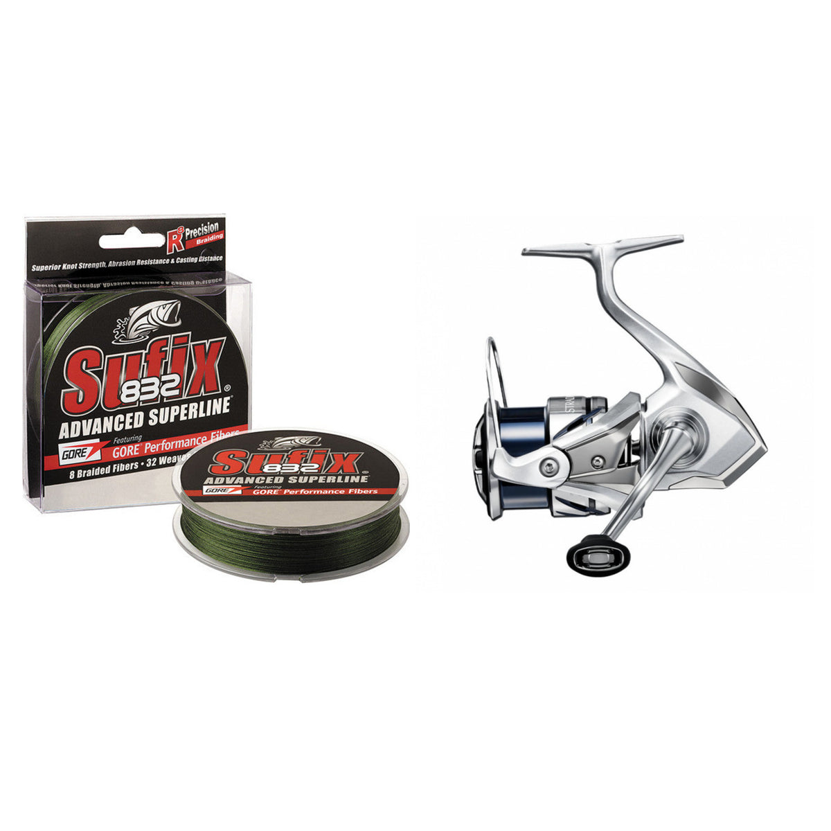 Shimano Stradic FM 3000 og Sufix 832 Havørred Combo