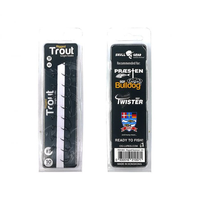 Skull Gear Rigged Trout Enkeltkroge
