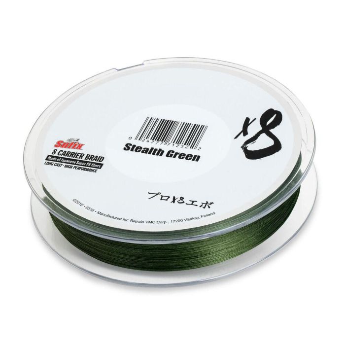 Sufix X8 Stealth Green 135 m fletline