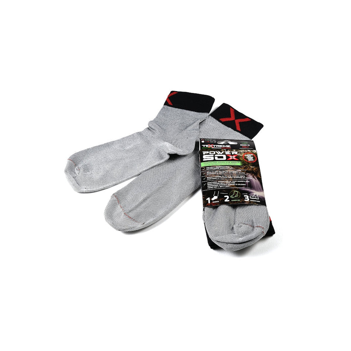 TeXtreme Power Sox beskyttelsessokker til waders, L/XL