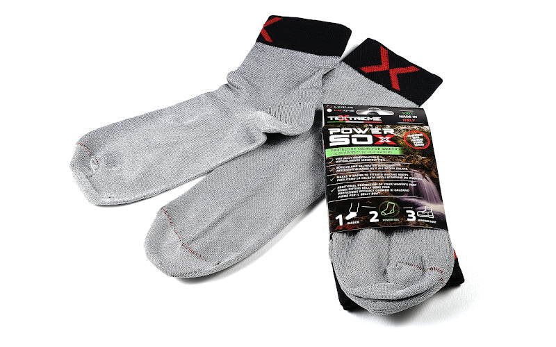 TeXtreme Power Sox beskyttelsessokker til waders i størrelse L/XL