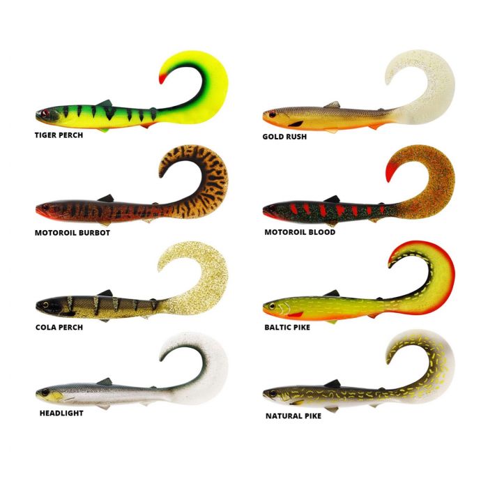 Westin BullTeez Curltail 21cm