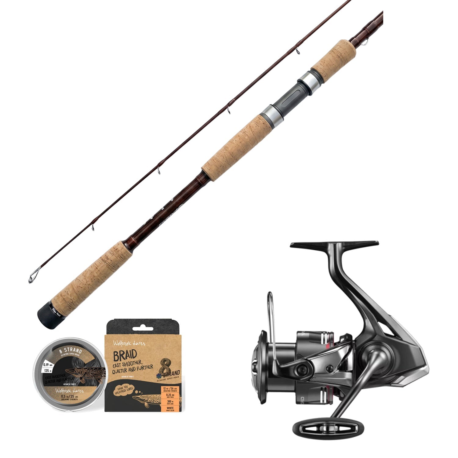 Wolfcreek Damn You Vanford Gedde Combo med Wolfcreek Braid X8